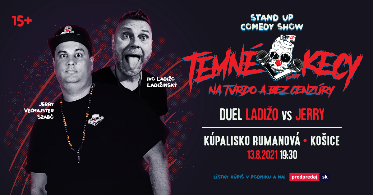 You are currently viewing STAN UP comedy show značky Temné Kecy dňa 13.8.2021
