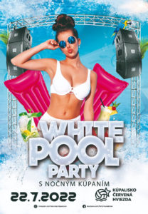 White pool party 22.7. 2022